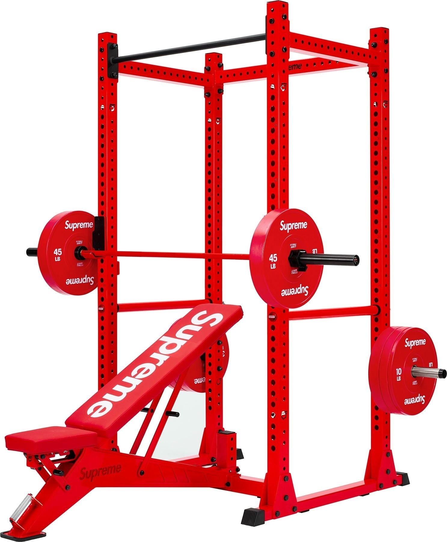 Supreme®/Tru Grit Power Rack Weight Set